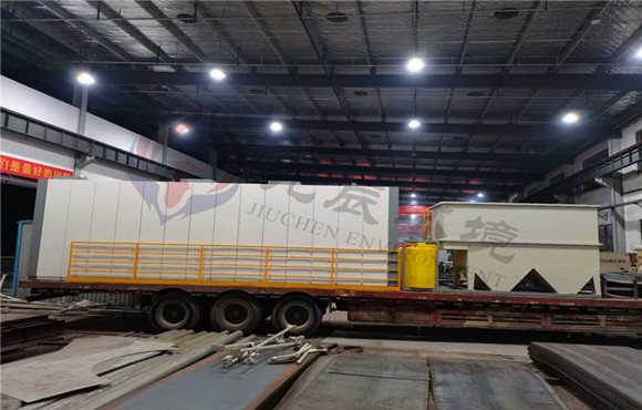 客戶定制成套油墨廢水處理設備出貨