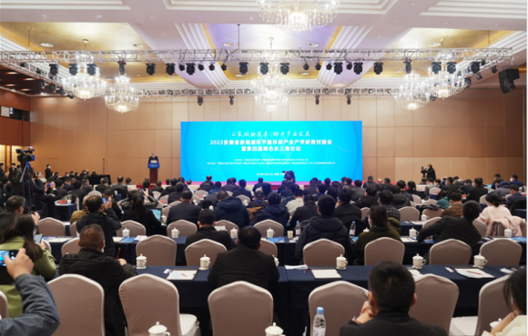 匯聚賦能要素 助力產業發展——2022安徽省新能源和節能環保產業產學研用對接會暨第四屆綠色長三角論壇舉行