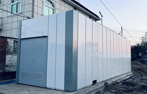 蕪湖農村生活污水一體化污水處理設備進場安裝